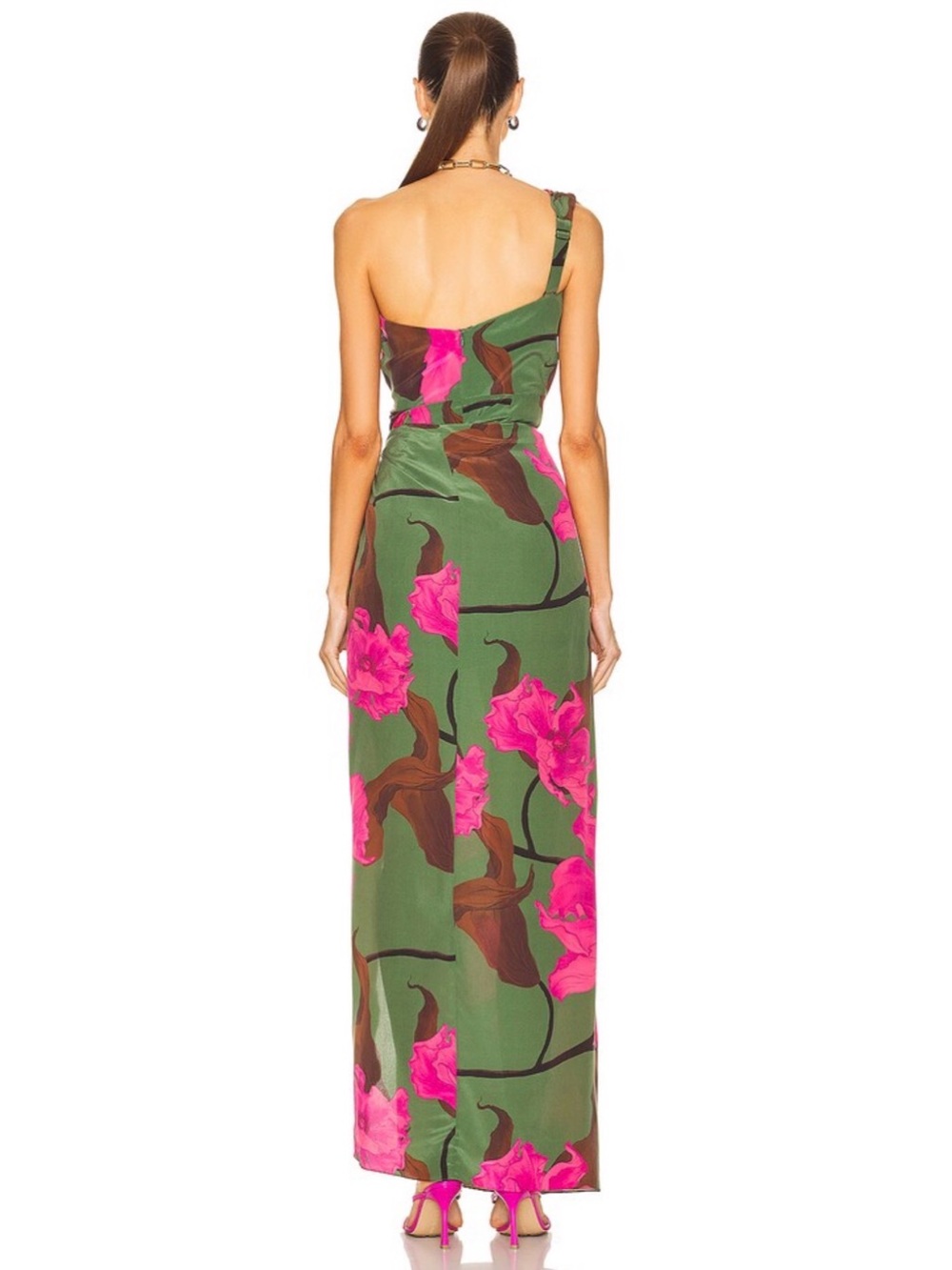Johanna Ortiz San Basilio 100% Silk Convertible Dress And Coverup - Picture 3 of 16